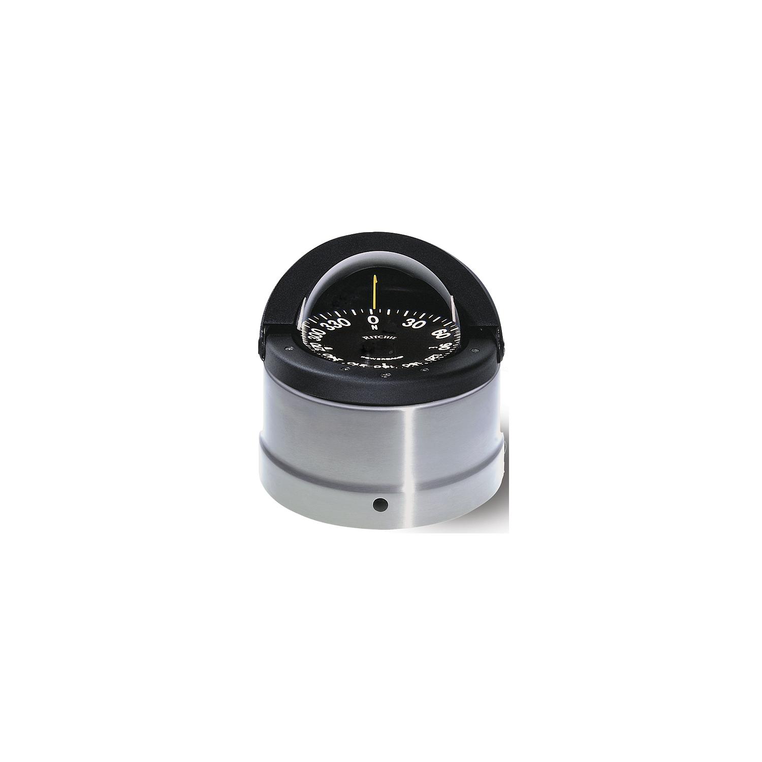 Navigator Compass, Deck/Binnacle Mount, Flat Dial, Polished SS Finish