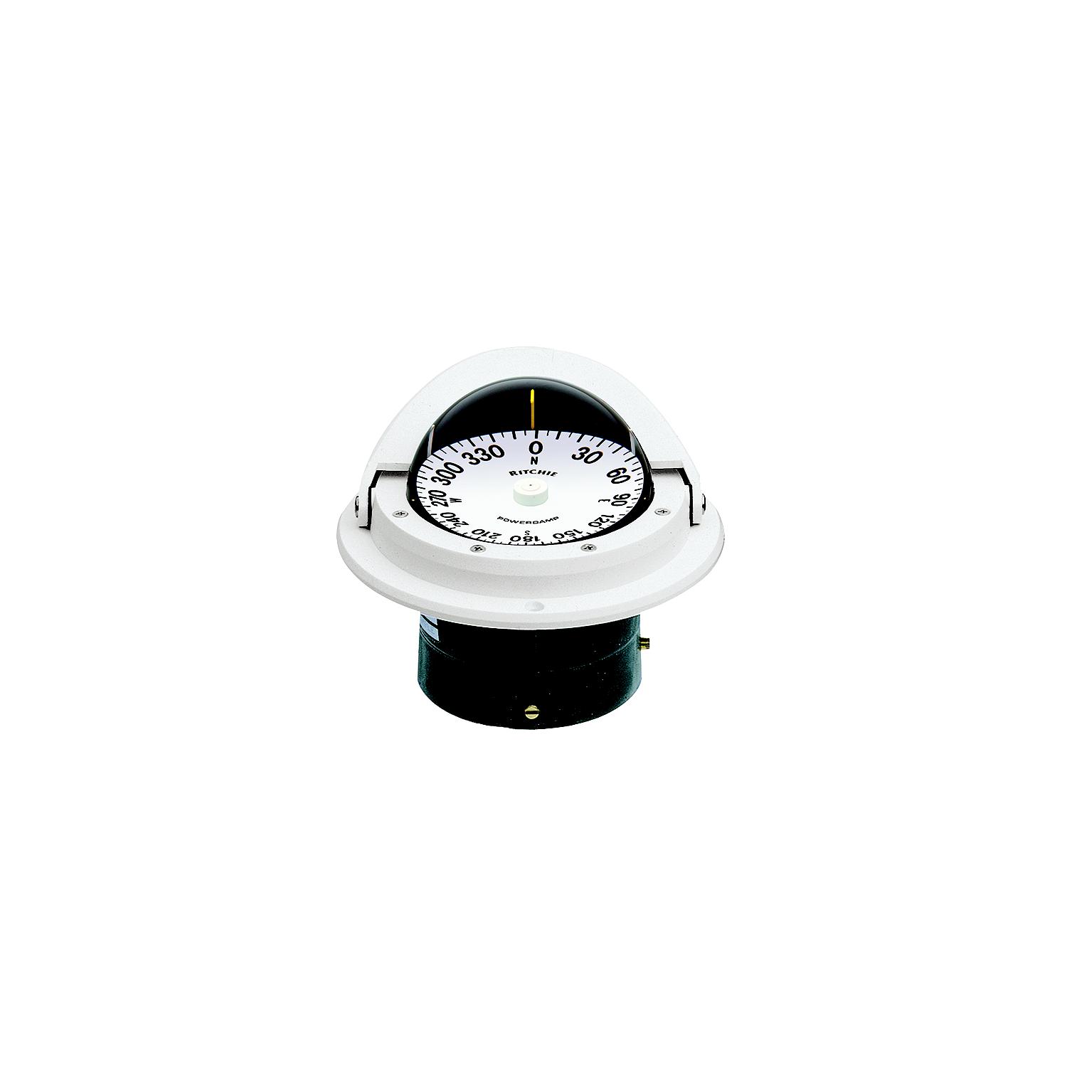 Voyager Compass-Flush Mount, Flat Dial, White - Image 2