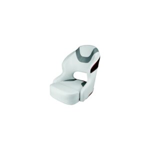 Wise Baja Series Bucket Seat, Brite White / Grey / Dark Red