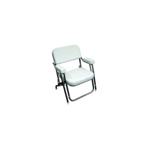 Wise 3316784 Promotional Deck Chair, Brite White