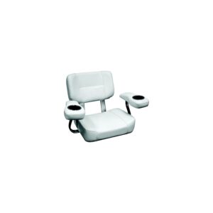 Wise 3366784 Pro Series Offshore Helm Chair, Arctic Ice White