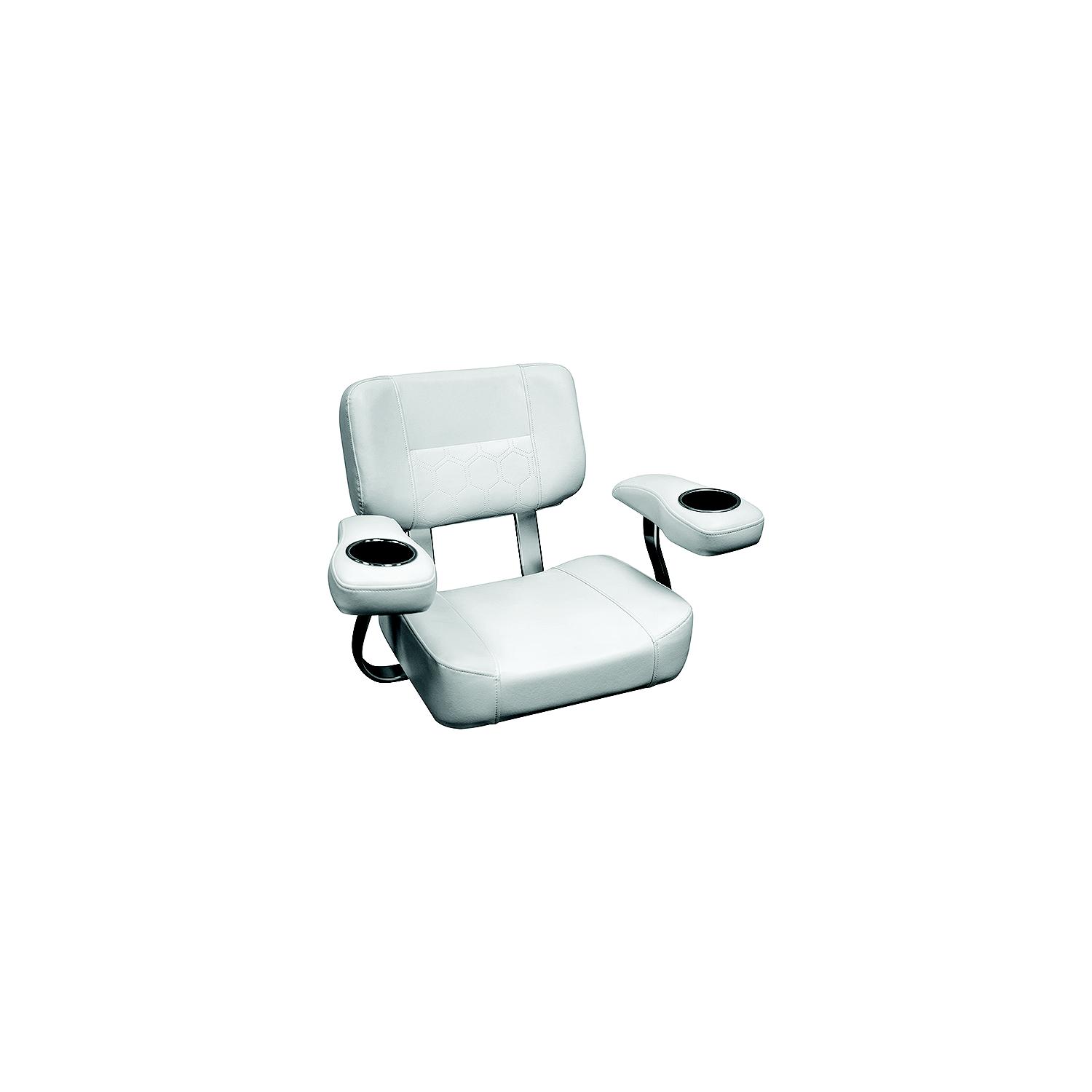 Wise 3366784 Pro Series Offshore Helm Chair, Arctic Ice White