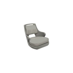 Wise 8WD0153717 Freshwater Bucket Seat W/Cushions, Gray -Gray Shell