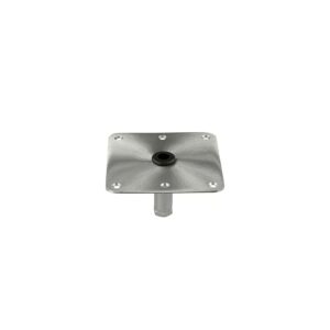 Wise 8WD30002 SS Threaded Kingpin Base Plate, 7" x 7"