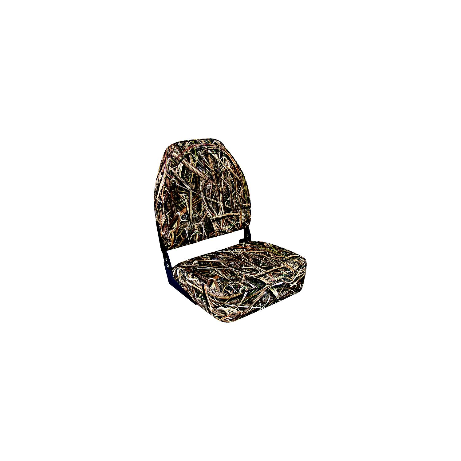 Wise 8WD617PLS728 Camouflage High-Back Fold-Down Seat, Mossy Oak Shadowgrass Blades