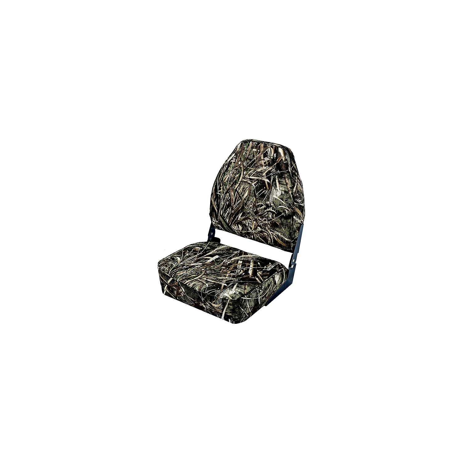 Wise 8WD617PLS733 Camouflage High-Back Fold-Down Seat, Real Tree Max 5