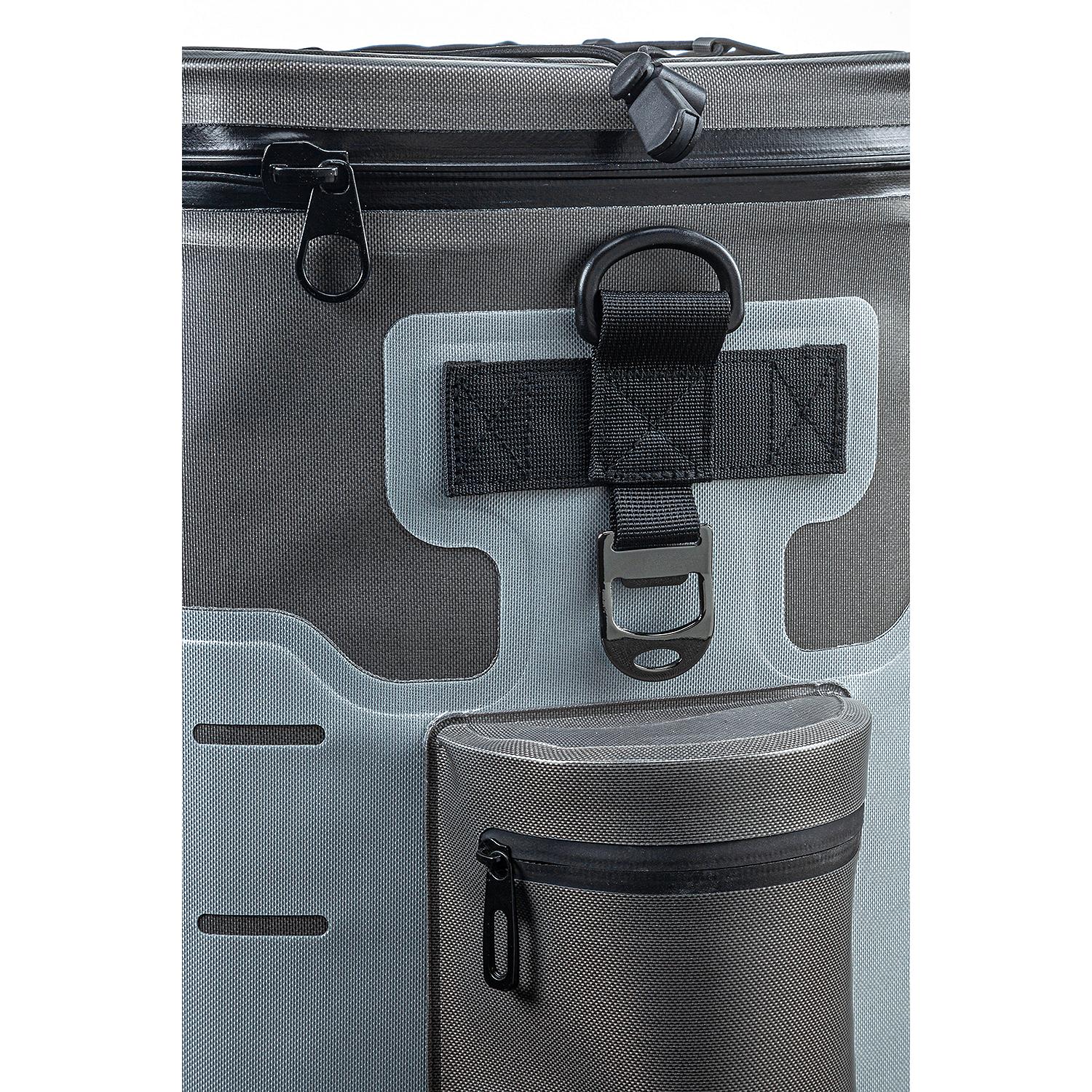 Yachter's Choice 50052 Soft Cooler
35 Can Capacity / Shoulder Strap, Grey/Blue - Image 3