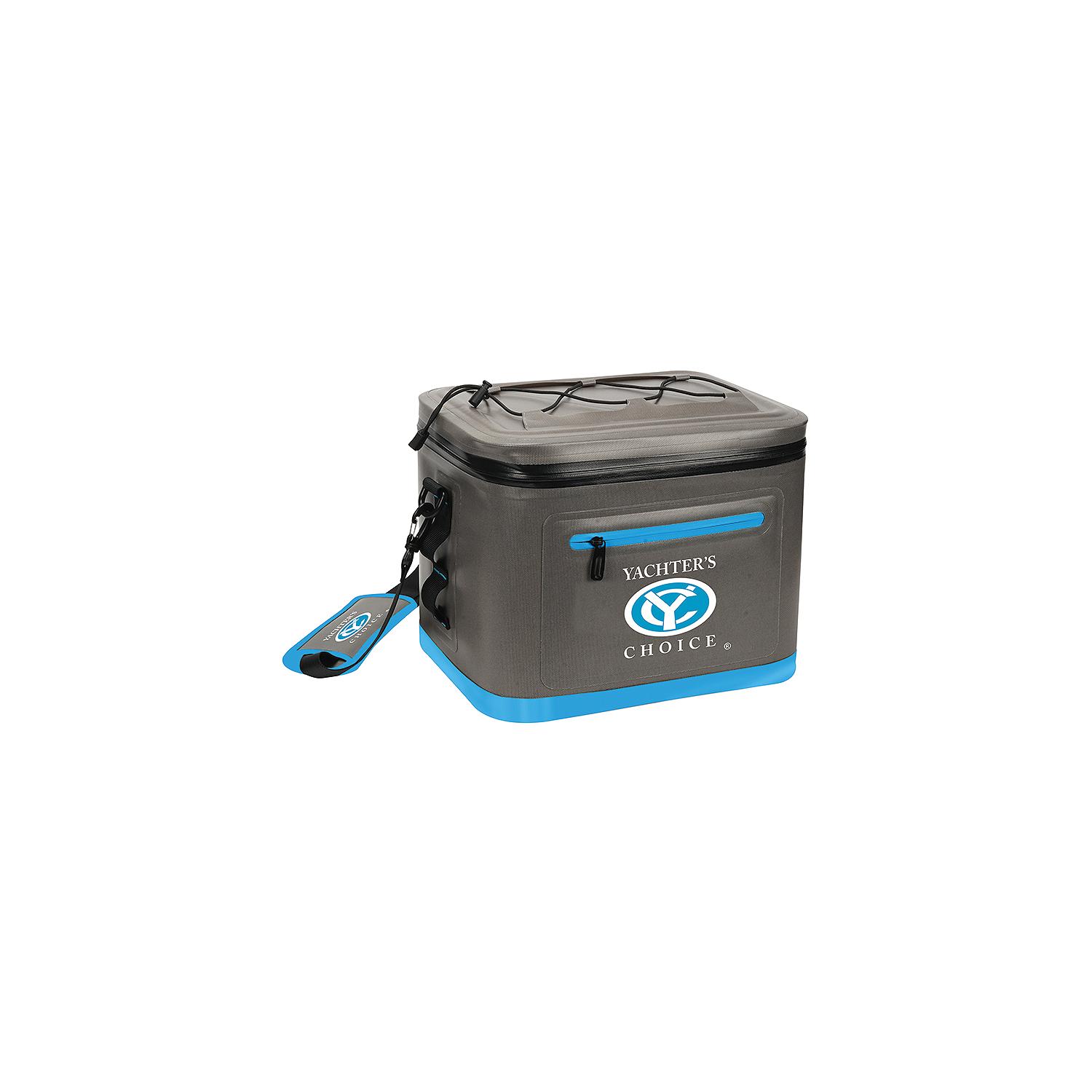 Yachter's Choice 50052 Soft Cooler
24 Can Capacity / Shoulder Strap, Grey/Blue - Image 4