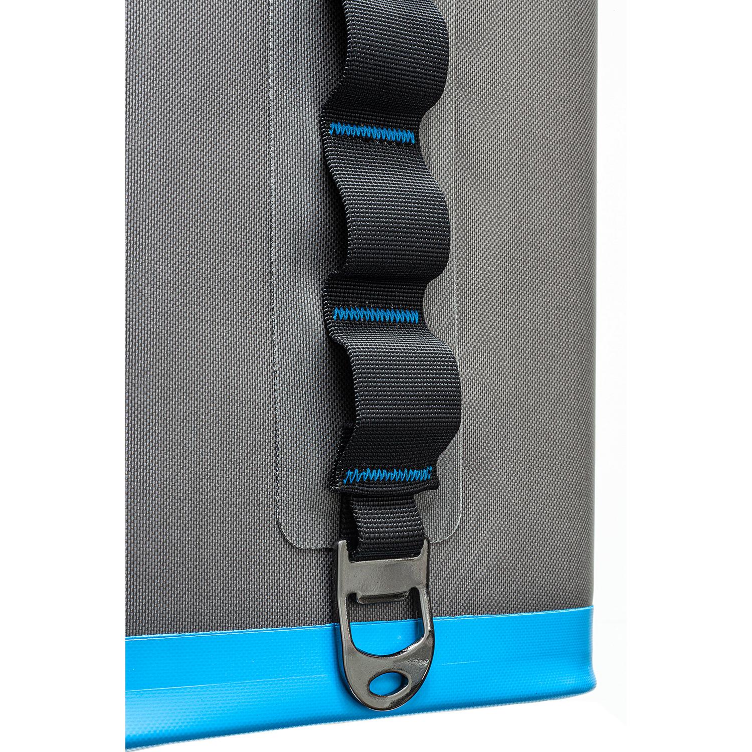 Yachter's Choice 50052 Soft Cooler
24 Can Capacity / Shoulder Strap, Grey/Blue - Image 3