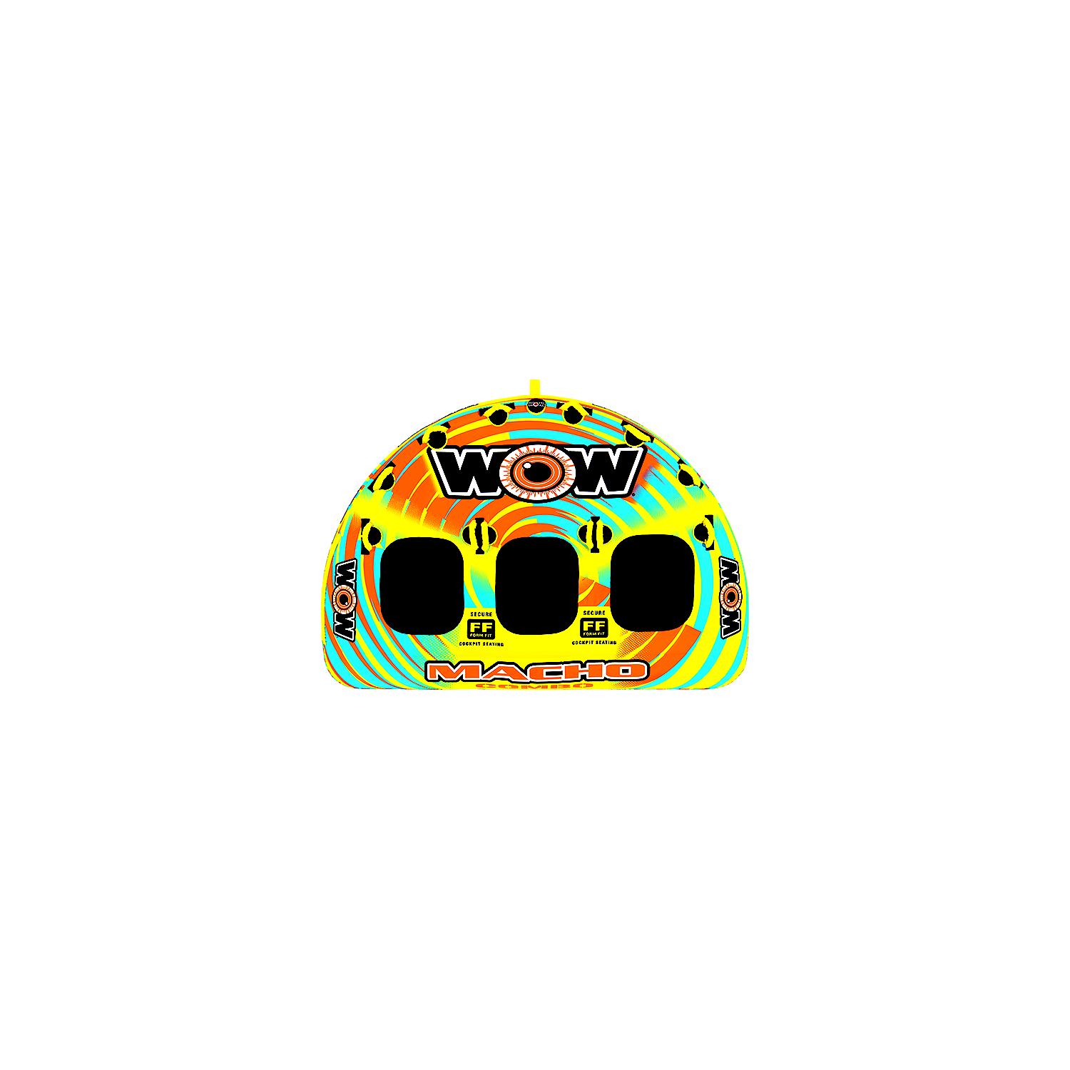 WOW Macho Towable, 1-3 Riders