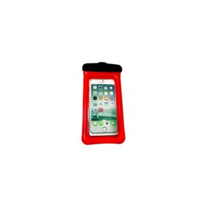 WOW H2O Proof Phone Holder, 4" × 8", Red