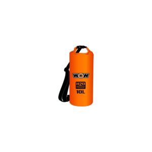 WOW H2O Proof Drybag w/Shoulder Strap, 20L Orange
