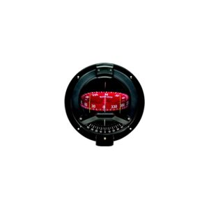 Navigator Compass, Bulkhead Mount, Combi Dial, Black