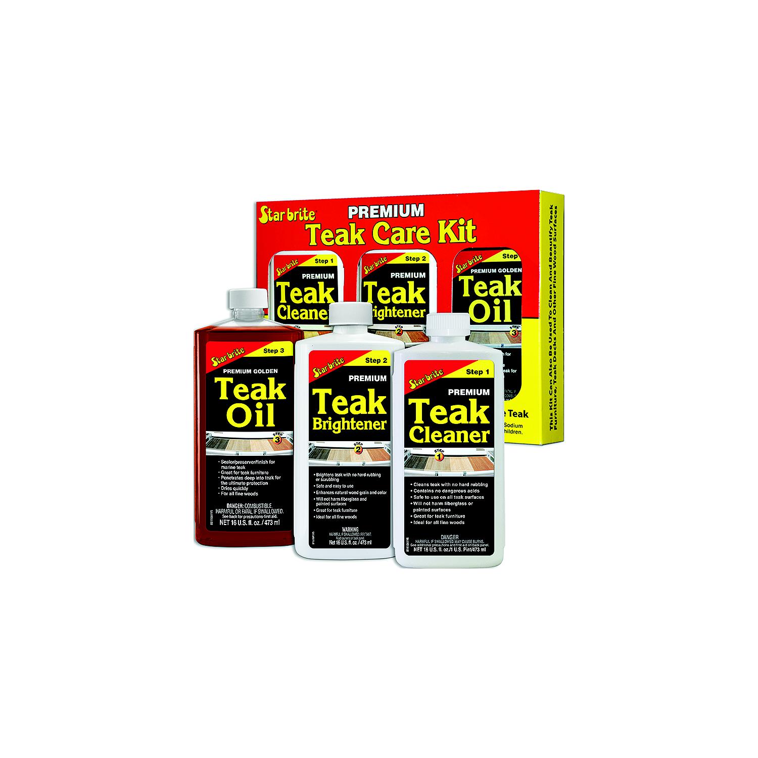 Teak Care Kit, Quart Size - Image 2