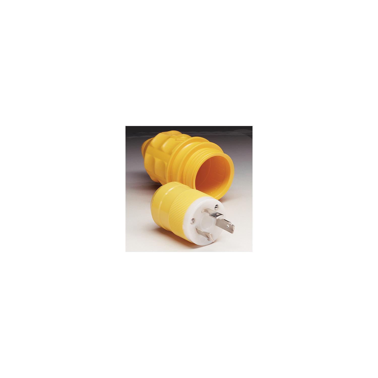 Marinco 30A/125V Male Plug and Cover Value Pack