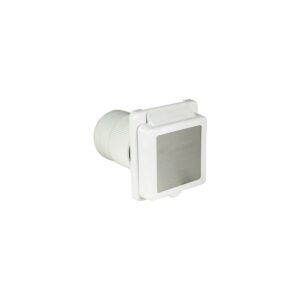 Marinco 50 Amp 125V Power Inlet With Stainless Steel Trim