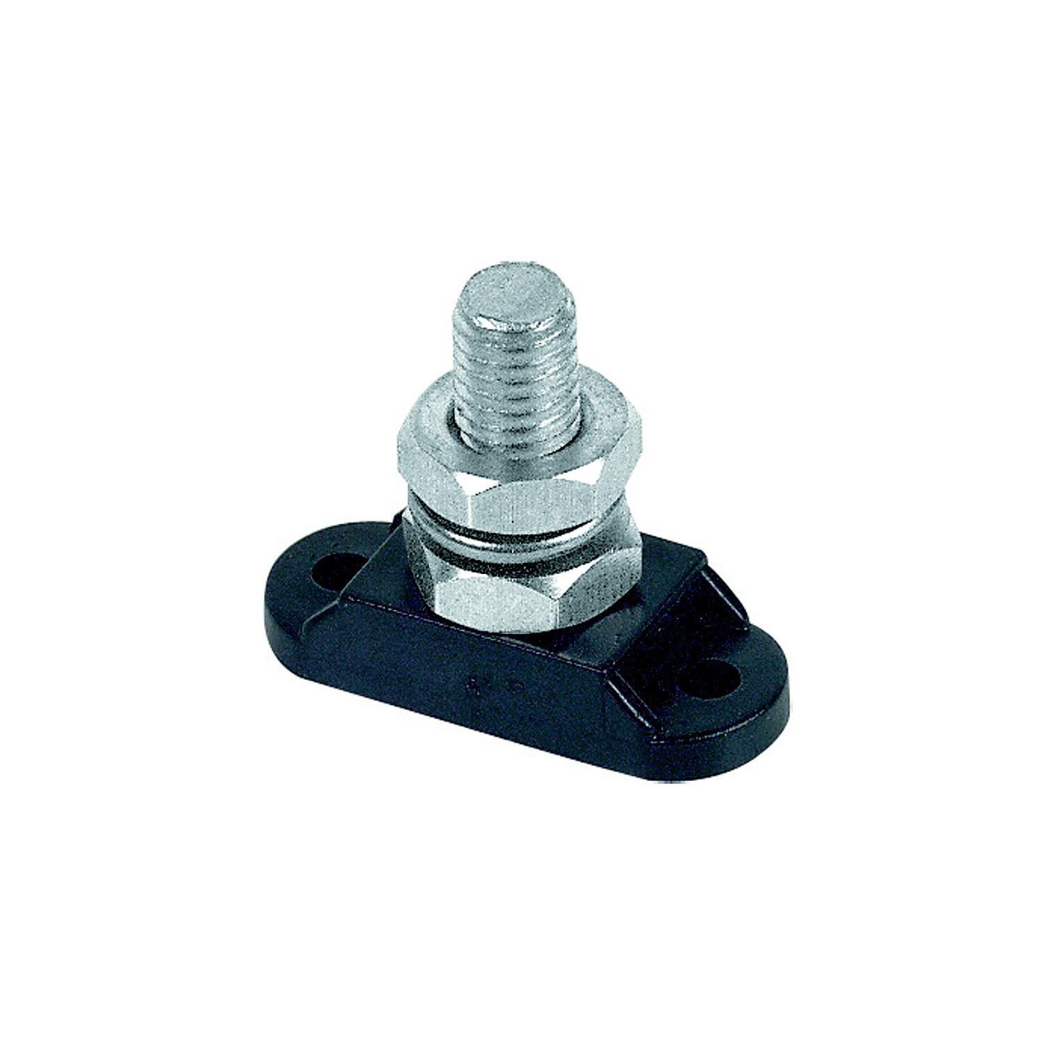 Insulated Stud 3/8" Black